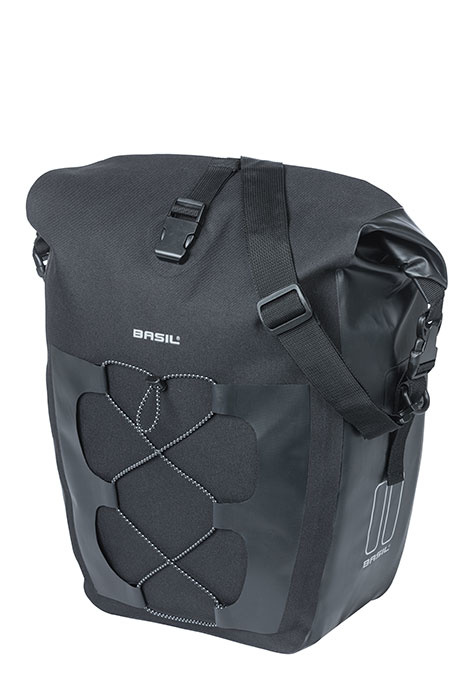 Bagažinės krepšys Basil Navigator Waterproof L, single bag, 25-31L,black