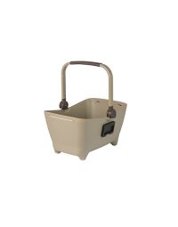 Krepšelis sunim Basil Buddy dog bicycle basket KF, 32L, biscotti brown