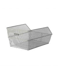 Krepšelis Basil Cento rear basket, silver