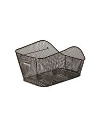 Krepšelis Basil Icon M rear bicycle basket, fixed mounting, black