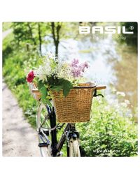 Krepšelis Basil Bremen Rattan Look KF front basket, seagrass