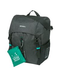Bagažinės krepšys Basil Discovery 365D single pannier bag L, 20L, black melee
