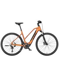 Elektrinis dviratis KTM MACINA CROSS SX ELITE  D burnt orange matt (black+orange)