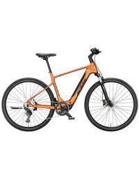 Elektrinis dviratis KTM MACINA CROSS SX ELITE  H burnt orange matt (black+orange)
