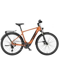 Elektrinis dviratis KTM MACINA SPORT SX 10  H burnt orange (black)