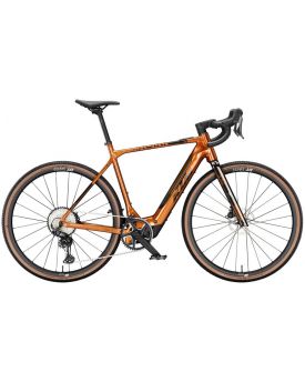 Elektrinis dviratis KTM MACINA GRAVELATOR SX 10 burnt orange (dark orange+orange)