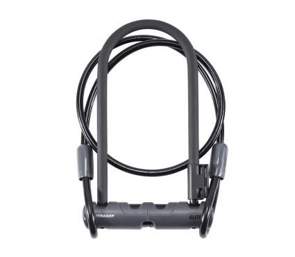 Saslēdzējs Bontrager Elite U-Lock With 4' Cable Key 12mm x 9in