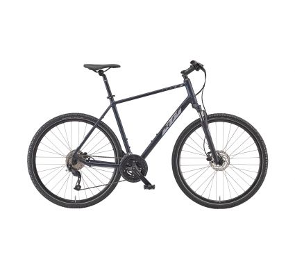 KTM X-LIFE ROAD H ult. dark bl. m. (slv.+blue) 2x9 Shimano Altus