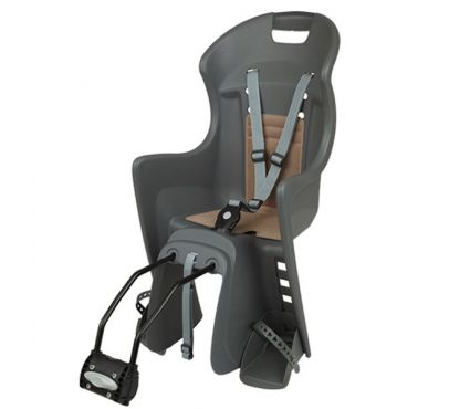 Vaiko dviračio sėdynė Dieffe Bikey Cool FM macaron grey/brown