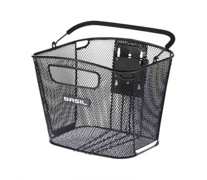 Krepšelis Basil Bold Front KF front basket, black
