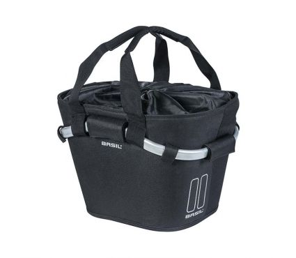 Krepšelis Basil Classic Carry All front basket KF, black