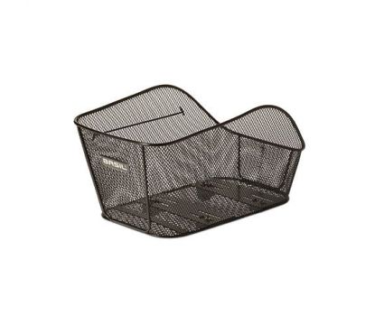 Krepšelis Basil Icon M rear bicycle basket, fixed mounting, black