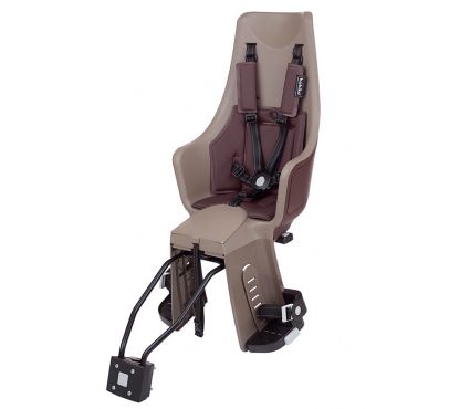 Vaiko dviračio sėdynė Bobike Exclusive Maxi Plus Frame LED Toffee Brown