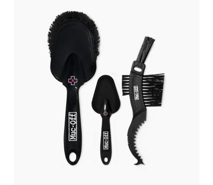 Birstu komplekts mazgāšanai Muc-Off 3 Brush Set