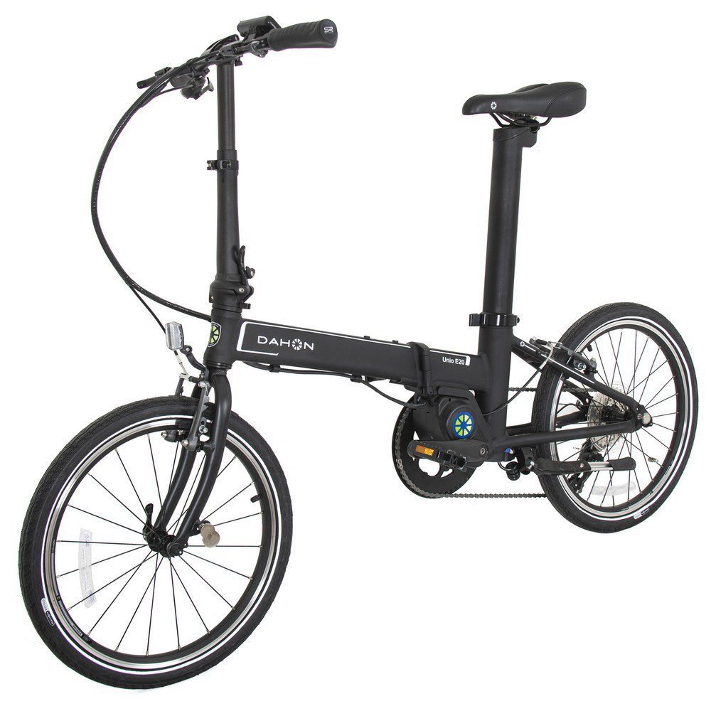 Sulankstomas elektrinis dviratis DAHON UNIO E20 Matt Obsidian