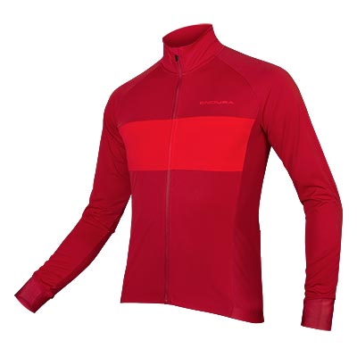 Krekls Endura FS260-Pro Jetstream L/S Jersey II: RustRed - M