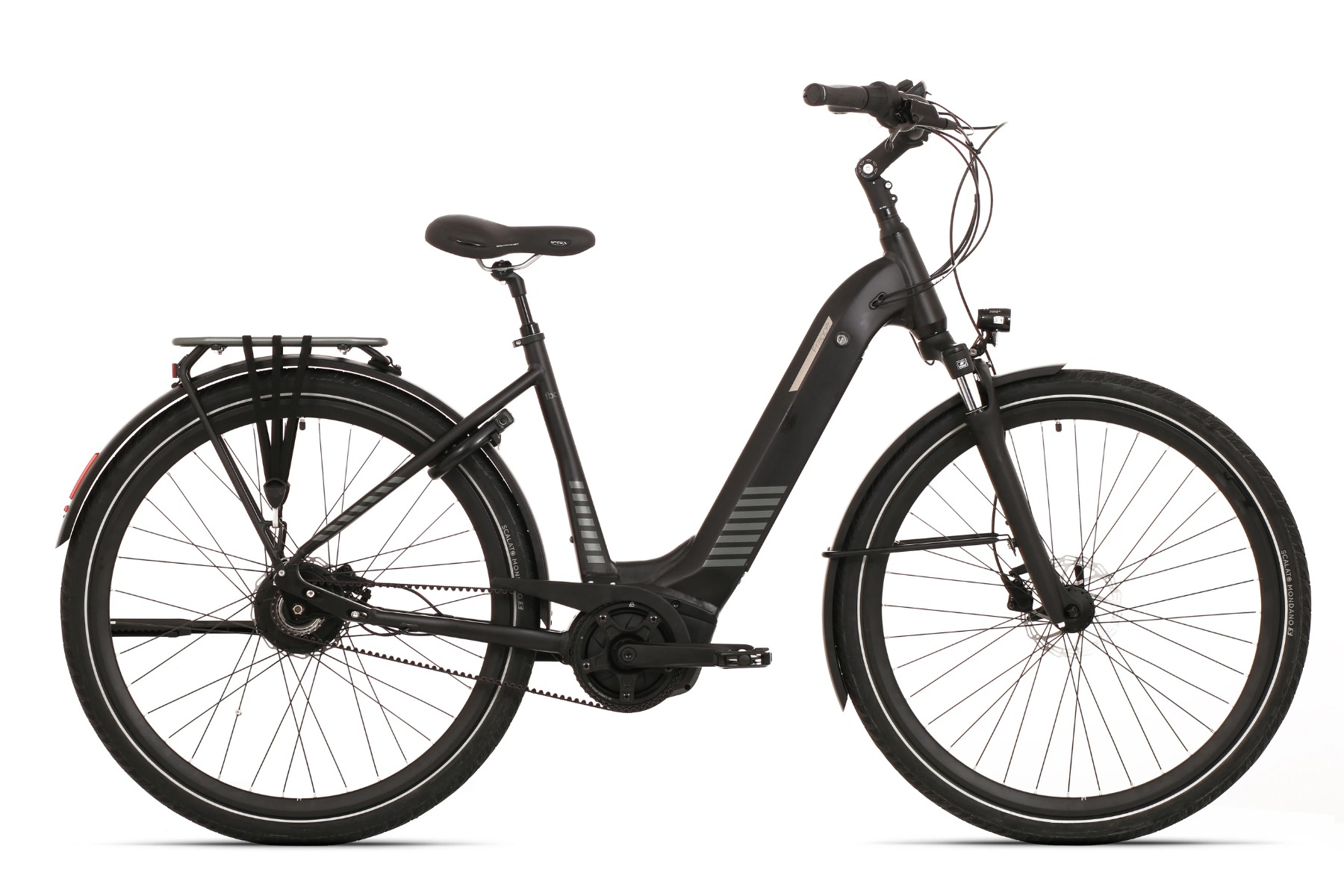 Elektriskais velosipēds Frappe FBC 850i 50cm Matte Black